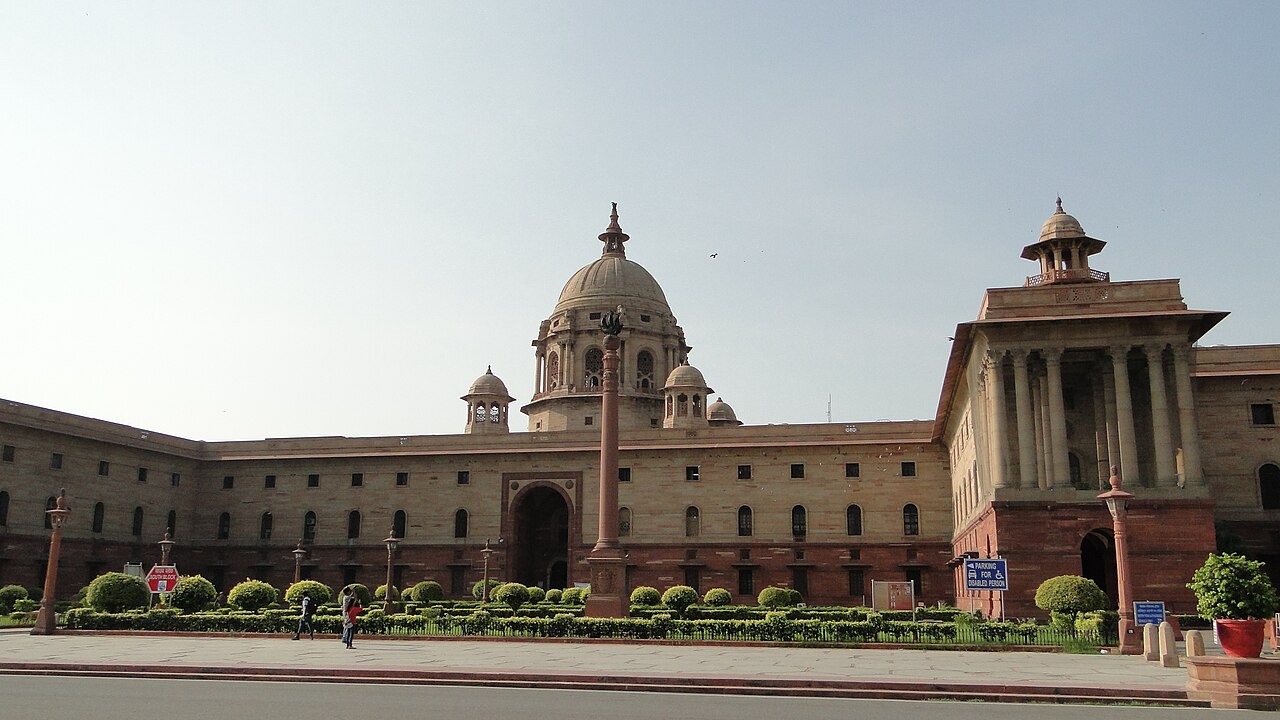 North Block, the central secretariat in New Delhi