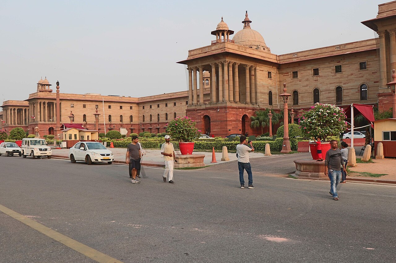 North Block, the central secretariat in New Delhi