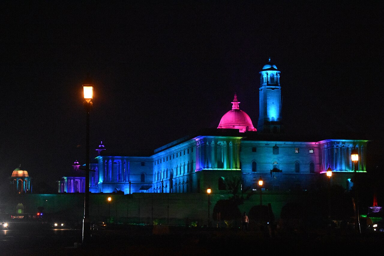 The central secretariat offices, New Delhi